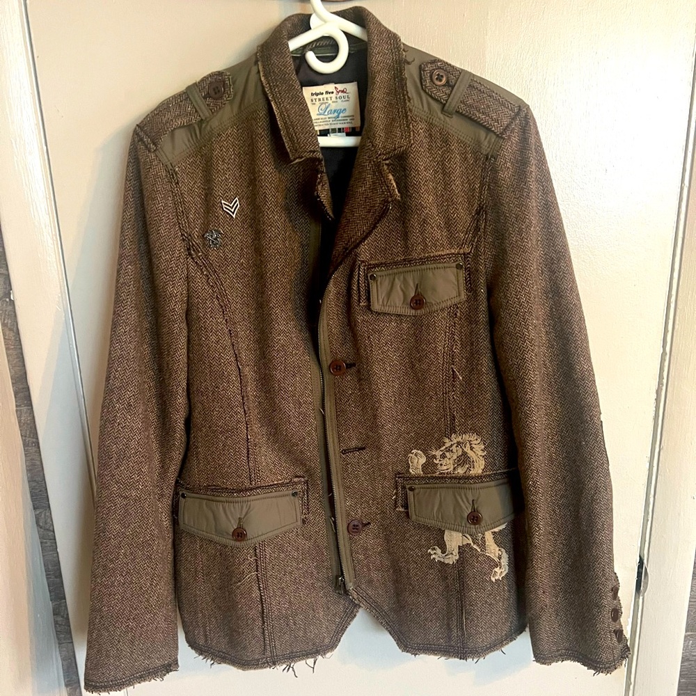 Triple Five Soul Military Inspired Jacket!